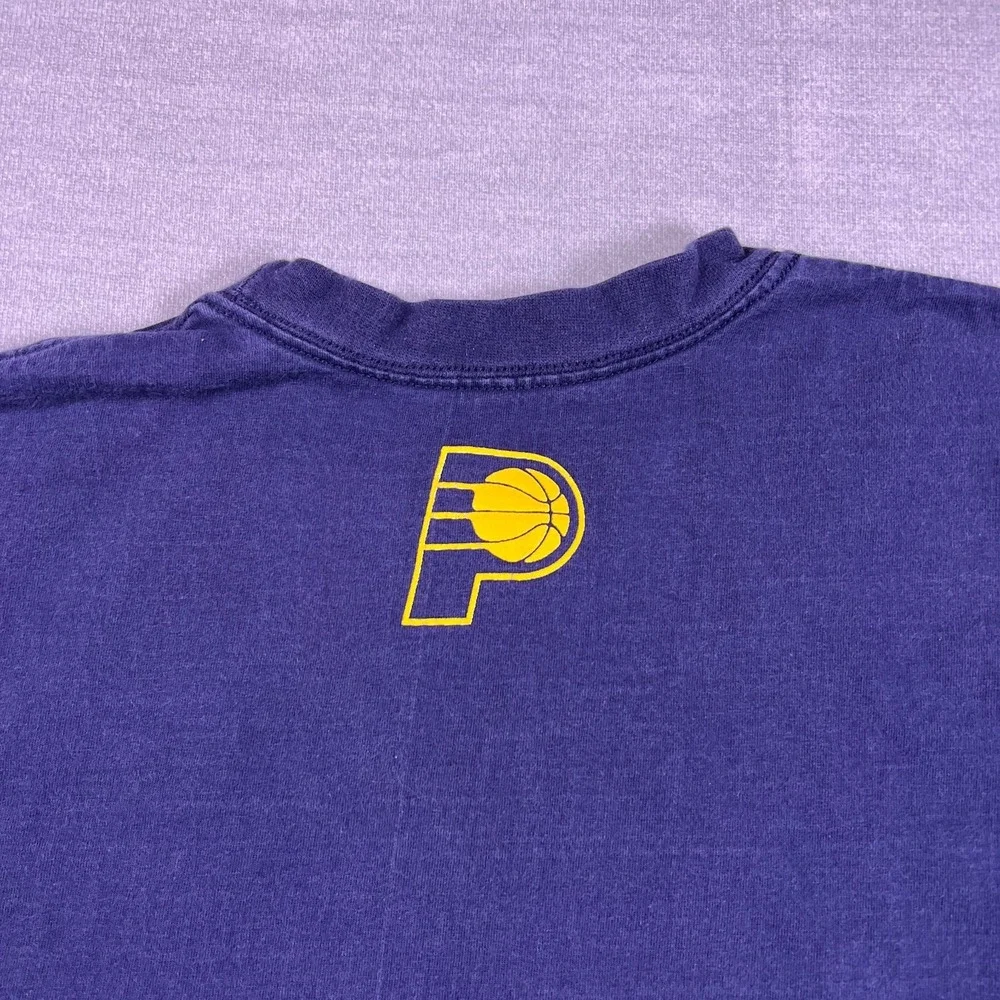 Adidas Mens Blue Indiana Pacers‎ NBA Short Sleeve Basketball T-Shirt Size 2XL